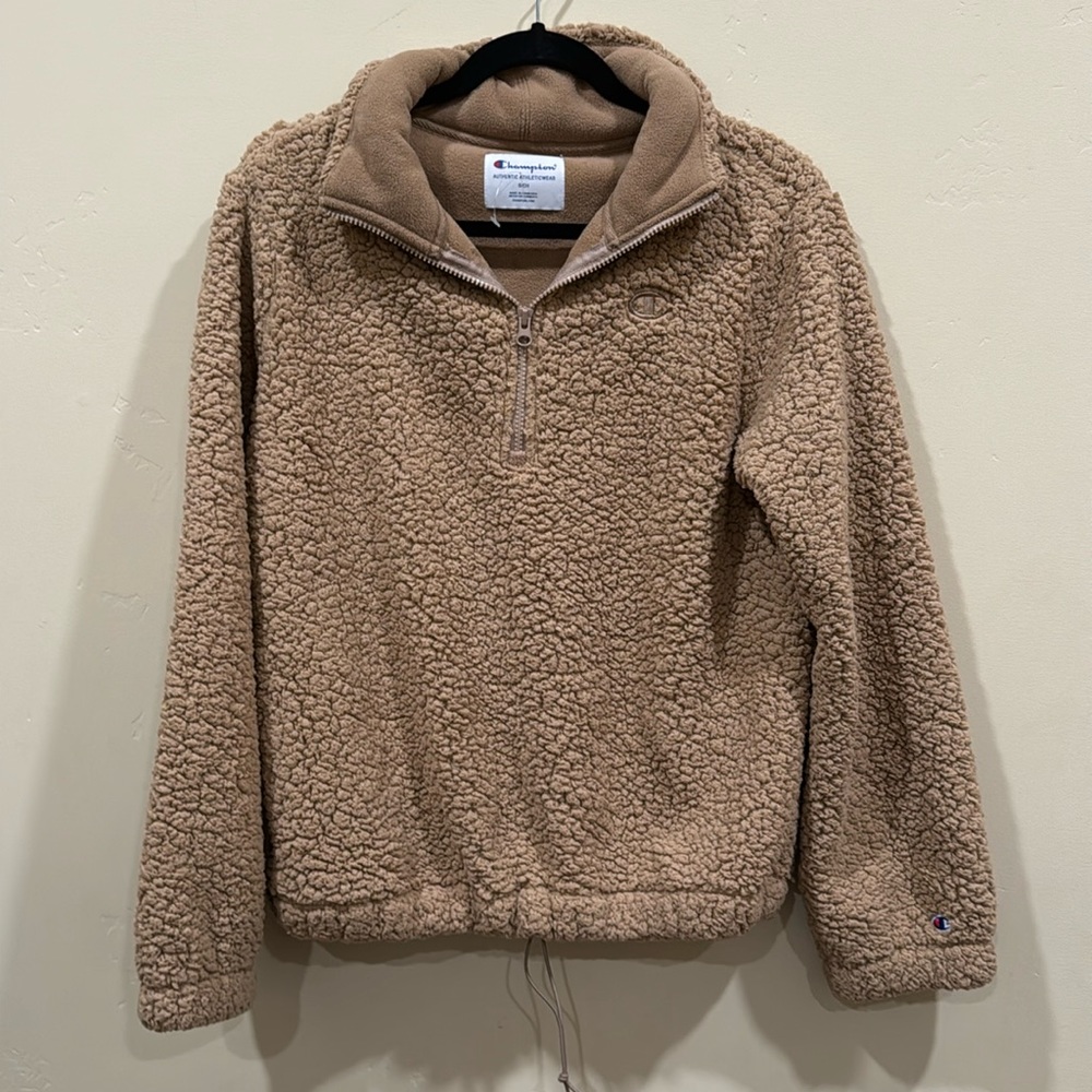 3/4 Zip Champion Sherpa pullover